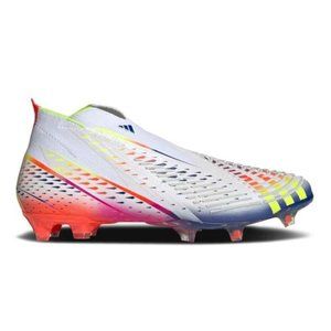 Adidas Predator Edge+ Low FG Al Rihla Pack - White GW1040 sz 5.5 Men / 6.5 Women